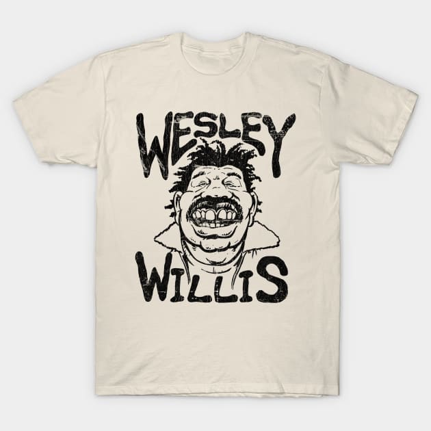 Retro Wesley Willis T-Shirt by DudiDama.co